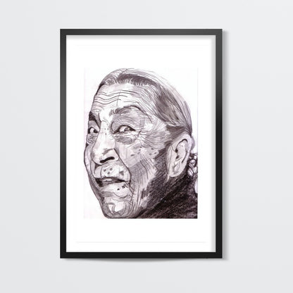 Zohra Sehgal proved that age can never come in the way of a lively and spirited person Wall Art