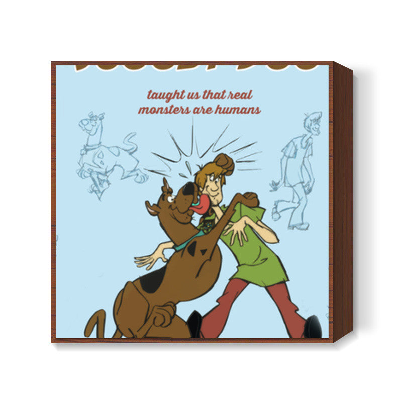 Scooby Doo Square Art Prints