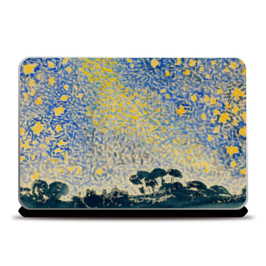 Landscape with Stars by Henri-Edmond Cross Laptop Skins