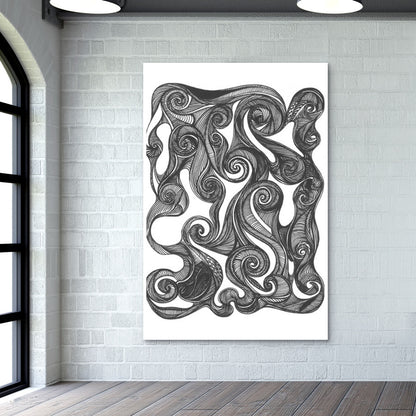 Swirly Whirly Wall Art Wall Art