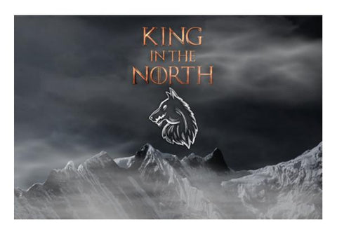PosterGully Specials, King in the North Wall Art