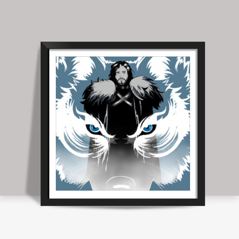 Jon Snow Square Art Prints