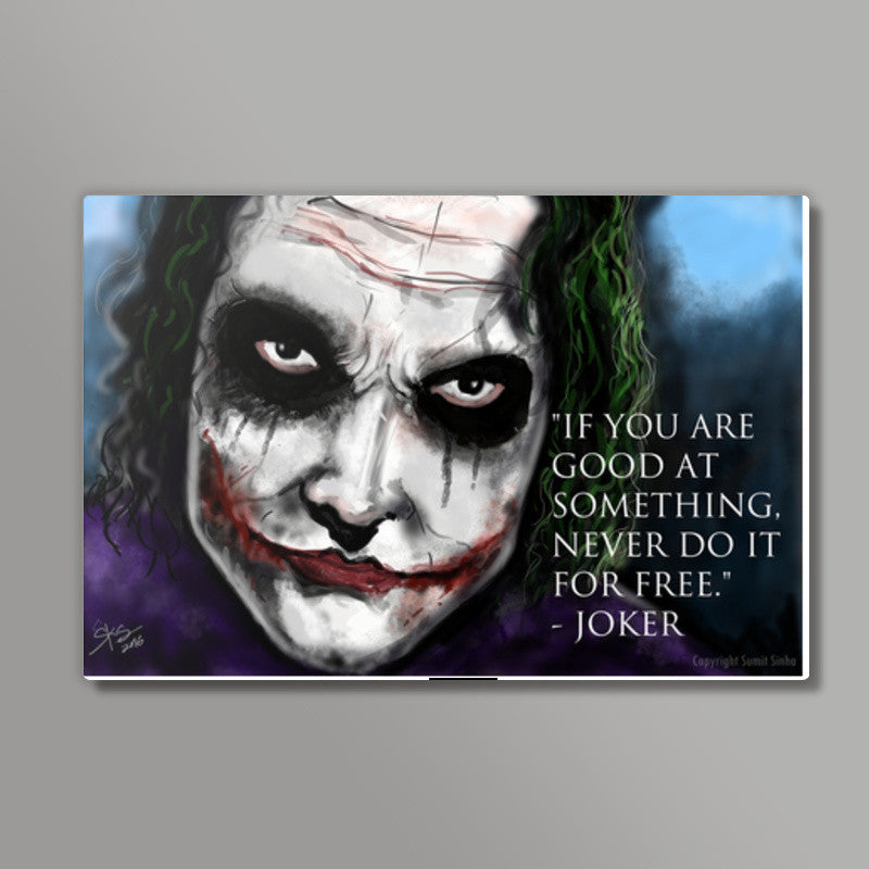 Jokers Advice Wall Art