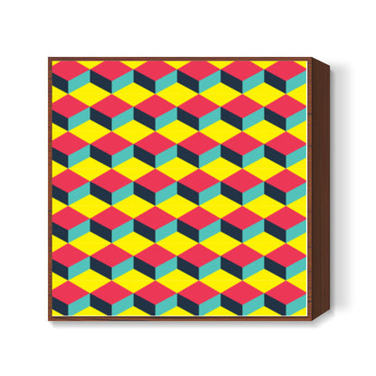 Colors & Patterns Square Art Prints