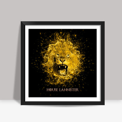 House Lannister Square Art Prints