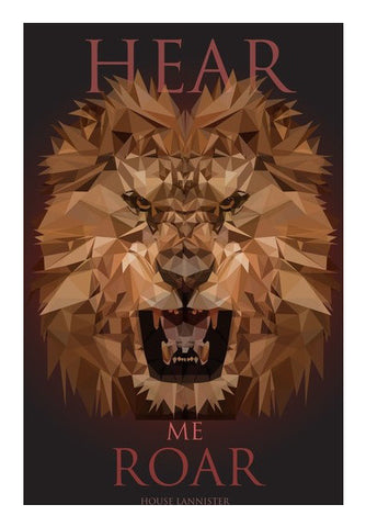 Wall Art, HOUSE LANNISTER Game of Thrones Wall Art Wall Art