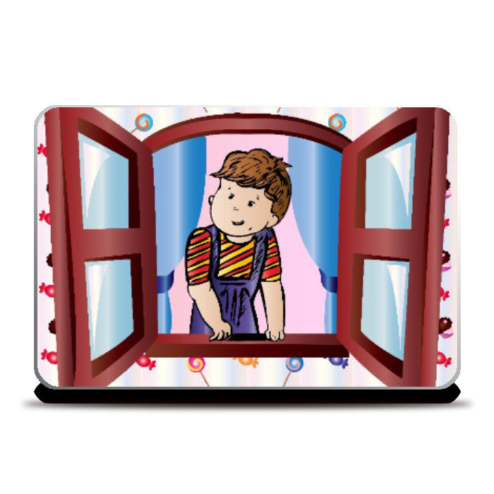 Laptop Skins, Little Boy Laptop Skin | Madhumita Mukherjee, - PosterGully