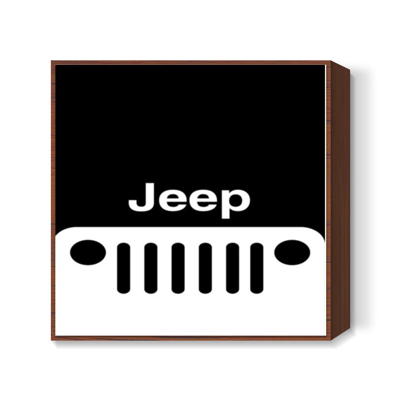 JEEP 2 Square Art Prints