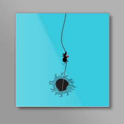 The Heart Stealer Square Art Prints