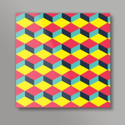 Colors & Patterns Square Art Prints