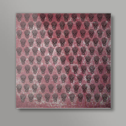 Many Skulls Square Art Prints