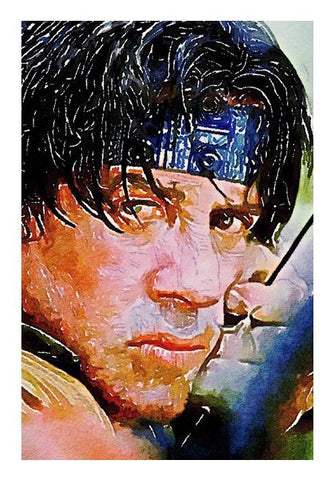 Rambo Wall Art PosterGully Specials