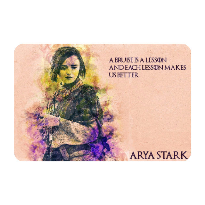 Laptop Skins, Arya Stark Watercolour Laptop Skin