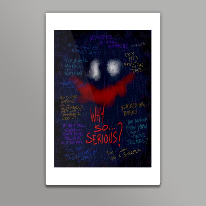 Why so serious Wall Art