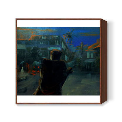 Kuthar Junction - Painting Square Art Prints