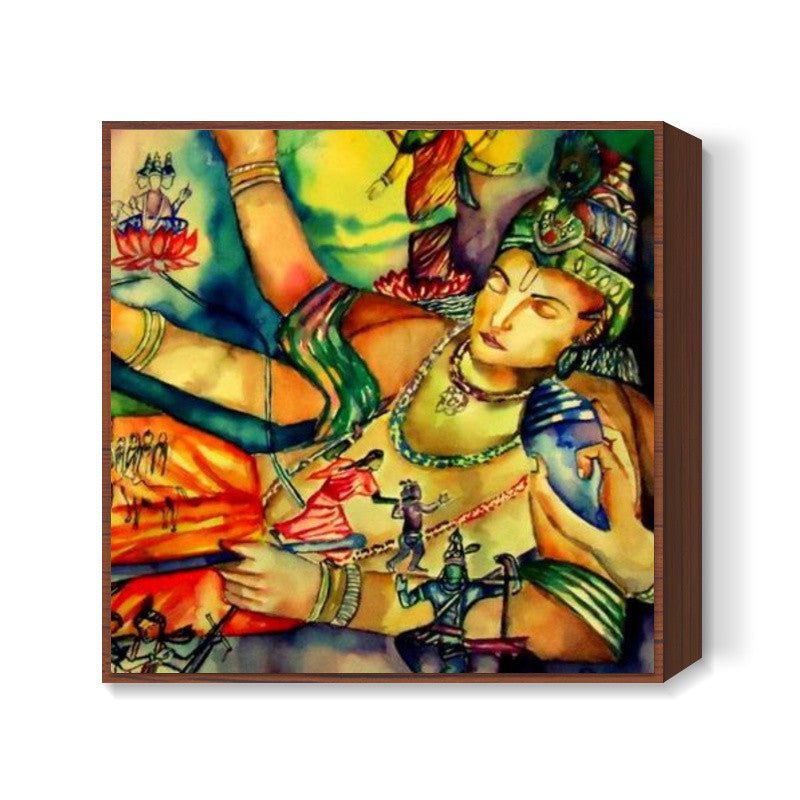 VISHNU Square Art Prints