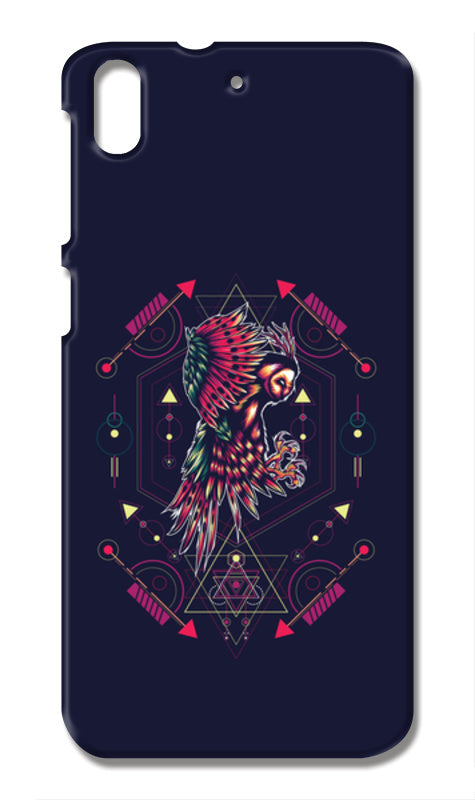 Owl Artwork HTC Desire 728G Cases