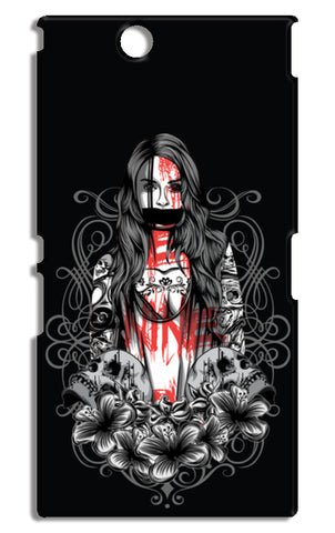 Girl With Tattoo Sony Xperia Z Ultra Cases