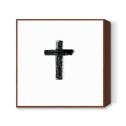 Cross WB Square Art Prints