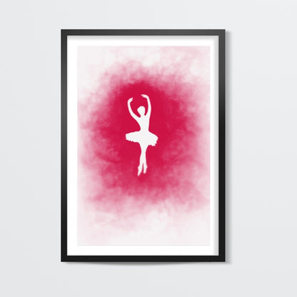 Ballerina | Dance | Music | Pink Wall Art