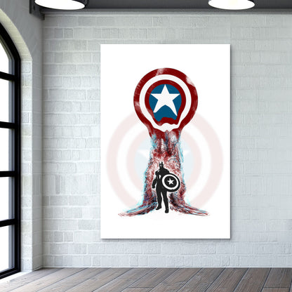 Captain America RicoChet Wall Art