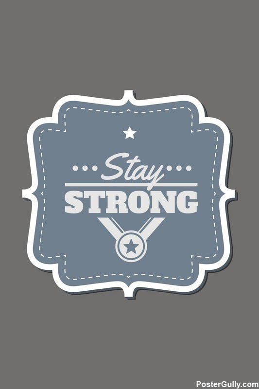 Brand New Designs, Stay Strong Artwork