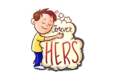 Forever Hers Square Art PosterGully Specials