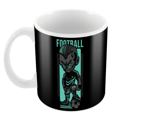 Angry Football Player | #Footballfan Coffee Mugs