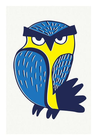 PosterGully Specials, Angry Owl Wall Art