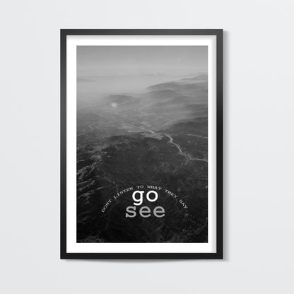 Go see, Travel Wall Art