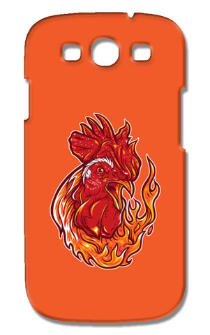 Rooster On Fire Samsung Galaxy S3 Cases
