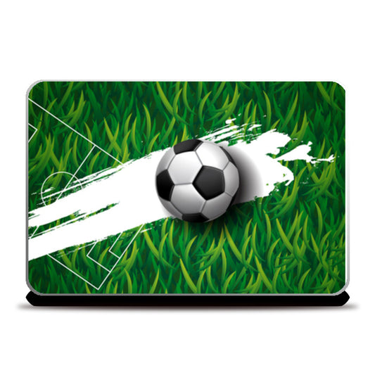 The One World Football | #Footballfan Laptop Skins