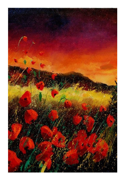 Poppies 562 Art PosterGully Specials