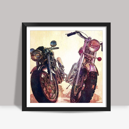 bike Square Art Prints