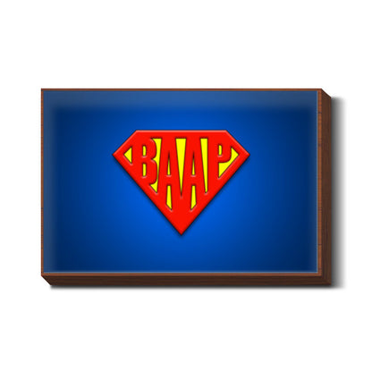 SUPER-BAAP | Fathers Day Wall Art