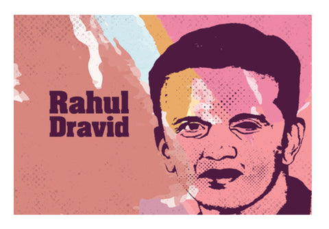 Rahul Dravid Art PosterGully Specials