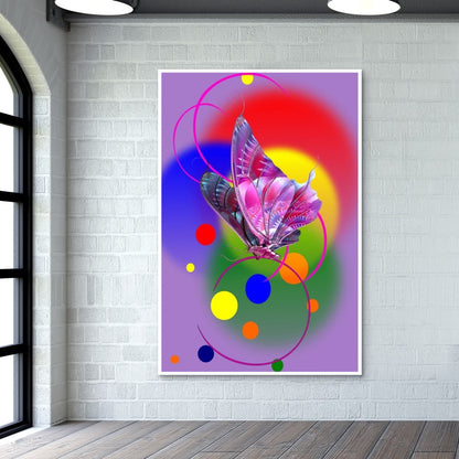 Butterfly in Dream Wall Art