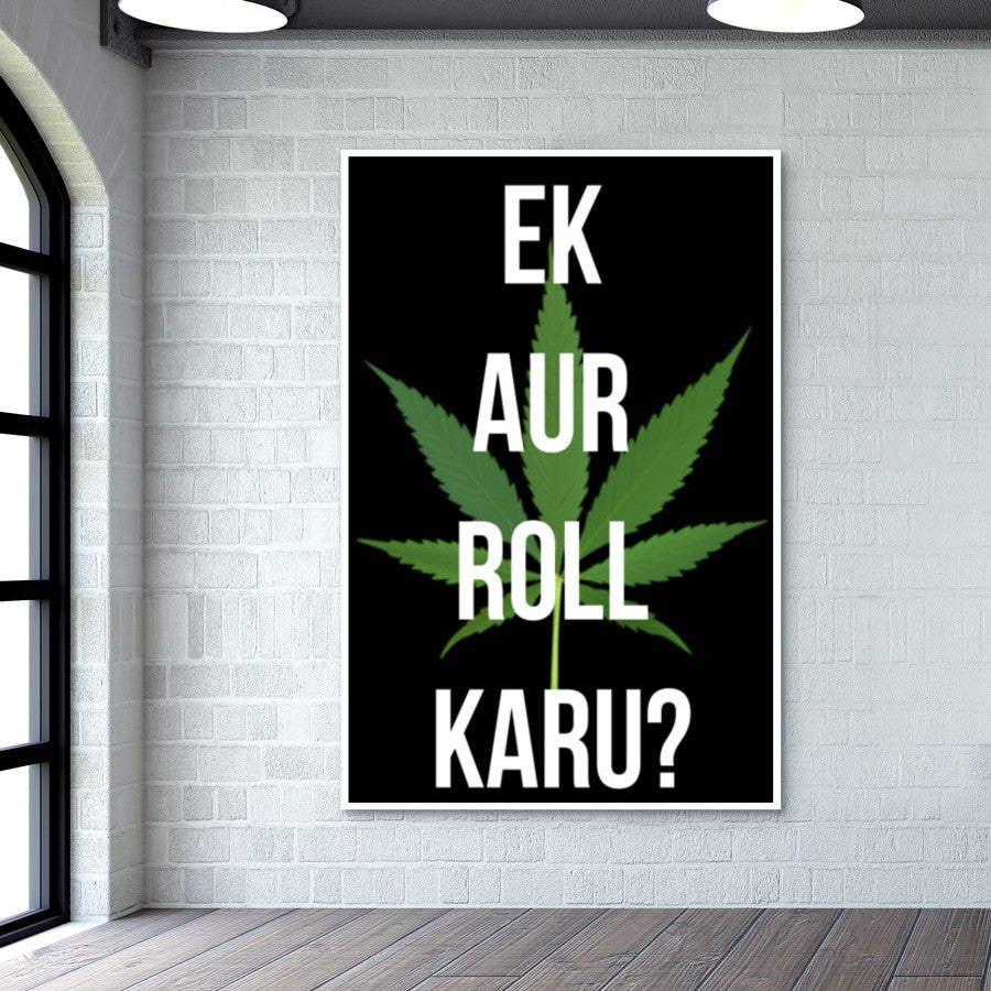 LETS SMOKE ! Wall Art