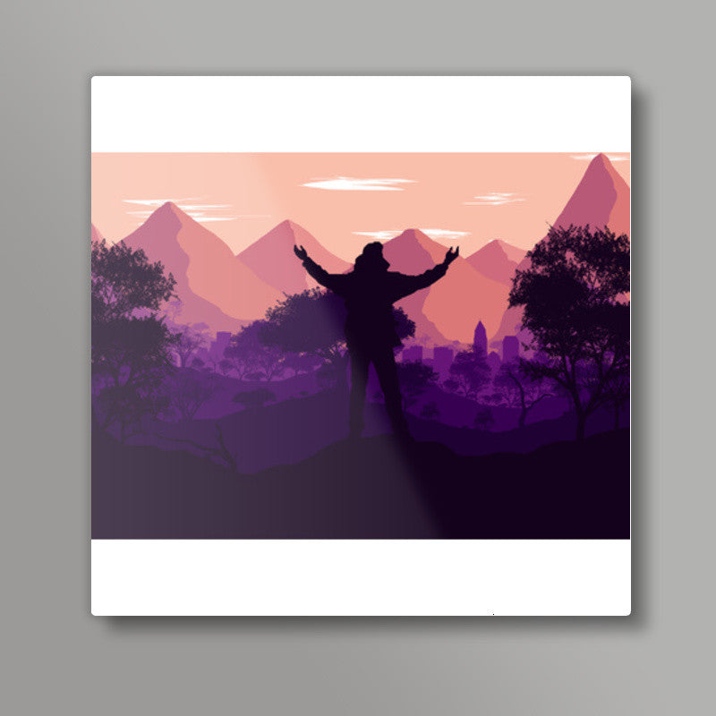 THE JOURNEY Square Art Prints