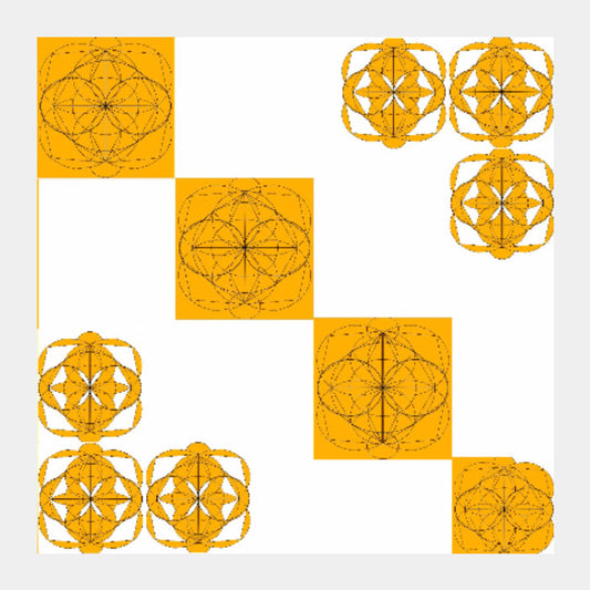 Square Art Prints, Typical Geometry Square Art Prints | Pratyasha Nithin, - PosterGully