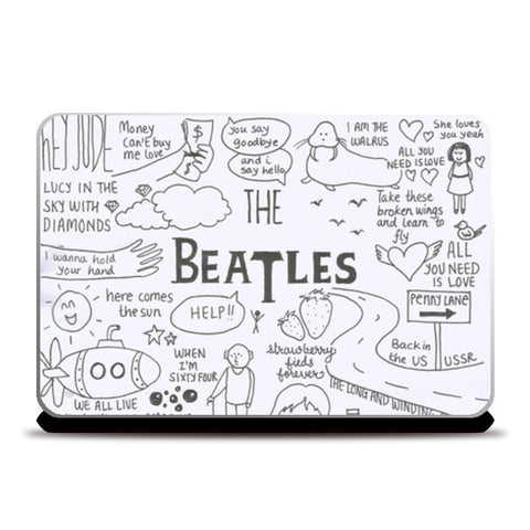 The Beatles laptop skin Laptop Skins