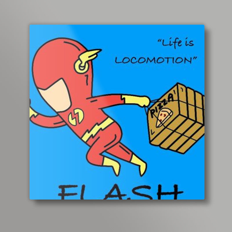 Flash Job Square Art