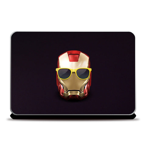HIPSTER IRON-MAN Laptop Skins