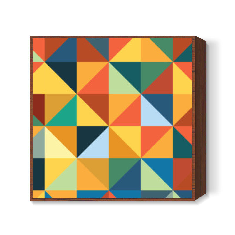 Colors & Patterns Square Art Prints