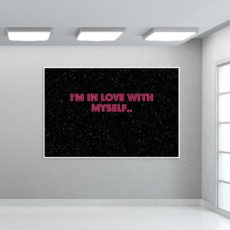 i love myself Wall Art