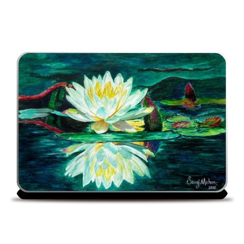Water Lily Laptop Skins