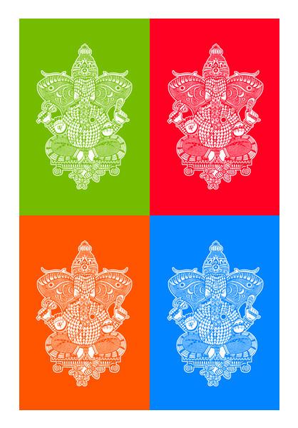 PosterGully Specials, Ganesha wall art Wall Art