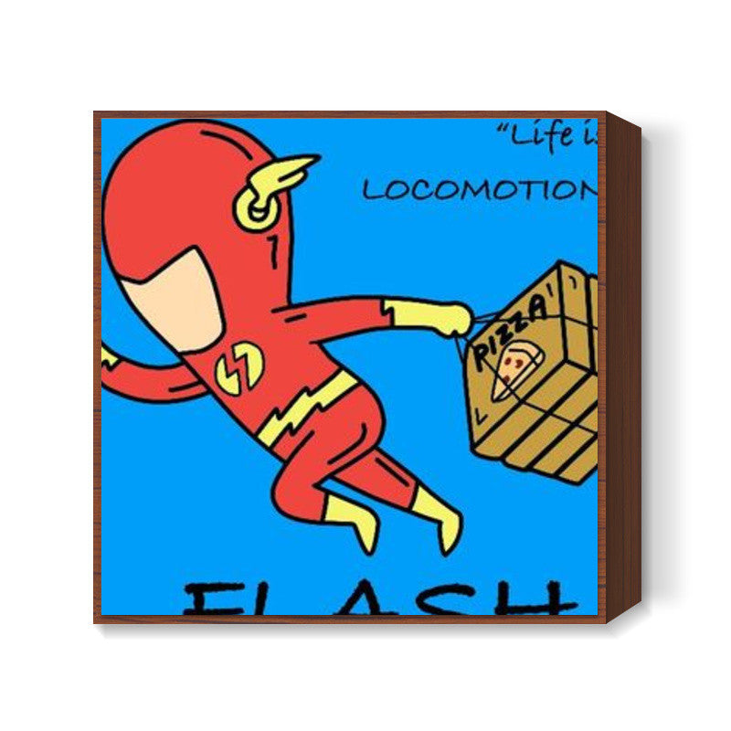 Flash Job Square Art