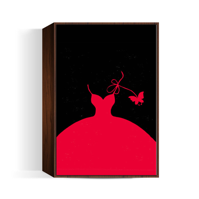 RED DRESS Wall Art