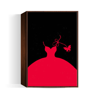 RED DRESS Wall Art